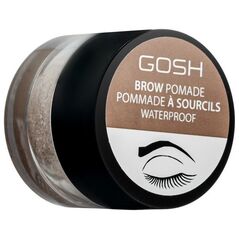 Gosh Gosh, Gosh, Waterproof, Pomade φρυδιών, 002, Greybrown, 4 ml για γυναίκες 13078559 5711914140960