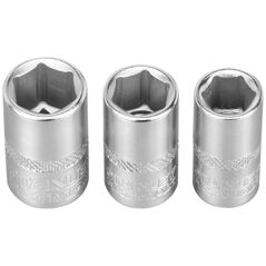 Σετ Stanley Socket 1/4" 3τμχ 8/9/10mm 6pt FM M-D, rad 13684070 3253560170912