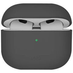UNIQ Lino - etui silikonowe do AirPods 4 szary - Gwarancja bezpieczeństwa. Proste raty. Bezpłatna wysyłka od 170 zł.