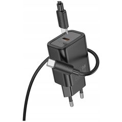 HOCO ładowarka sieciowa Typ C + kabel Typ C do Lightning PD QC 20W N60 czarna