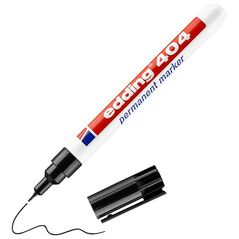 Edding 404 Permanent Marker Black (4-404001) (EDD4-404001) έως 12 άτοκες Δόσεις
