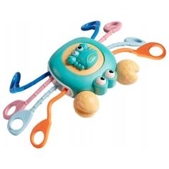 LeanToys Interaktywny Sensoryczny Krab Edukacyjny Gryzak Dla Dzieci