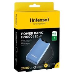 Power bank Intenso Intenso 7332055 Lithium-polymer (LiPo) 20000 mAh Μπλε 14183008 4034303034796