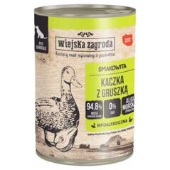 Karma mokra dla psa Kaczka z gruszką (dorosły) 400g