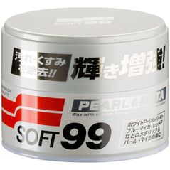 Soft99 Pearl & Metallic Soft99 Wax, twardy wosk samochodowy, 320 g