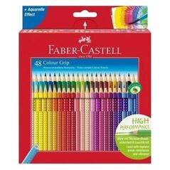 Faber-Castell Kredki Grip 2001 48 Kolorów Opakowanie Kartonowe Faber-Castell (112449 FC)