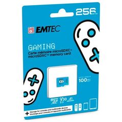 Κάρτα Emtec Gaming MicroSDXC 256 GB Class 10 UHS-I/U3 A1 V30 (ECMSDM256GXCU3G) 9806156 3126170175960