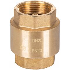 Zawór zwrotny STOP z zamknięciem metalowym GW/GW 1GW x 1GW