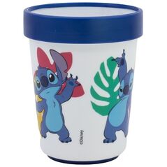Disney Stitch - Antypoślizgowy kubek do mikrofali 260 ml