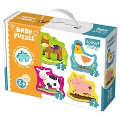 Trefl Puzzle Baby Classic, Zwierzątka na wsi