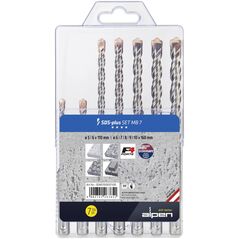 Τρυπάνι Alpen Alpen SDS-plus F4 MB7 5-6x110/6- 7-8-9-10x160 13671696 9002741263851