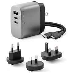 Alogic 3X67 Rapid Power 67W Multi Country Travel Gan Charger