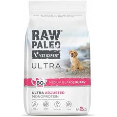 ML Raw Paleo Ultra Pork Medium&Large Puppy 2kg