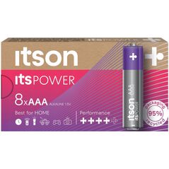 itson itsPOWER battery Alkaline LR03IPO/8CB