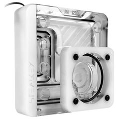 Stealkey Customs Stealkey Customs SK-UNI 120D Distroplate - D5 PWM D-RGB - White Edition 13848313 4260754980843