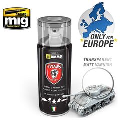Vallejo Ammo: Titans Matt Transparent Varnish/Base 13959091 7426842918946