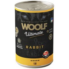 WOOLF PIES PUSZKA 400g ULTIMATE CAN       RABBIT&TOMATO  /6