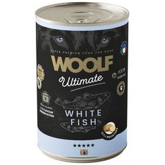 WOOLF PIES PUSZKA 400g ULTIMATE CAN       WHITE FISH&POTATOE  /6