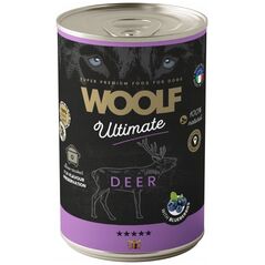 WOOLF PIES PUSZKA 400g ULTIMATE CAN       DEER&BLUEBERRIES  /6