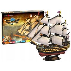 Puzzle 3D statek HMS VICTORY okręt morski ZA1785