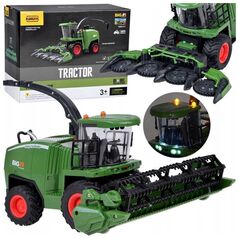 Kombajn traktor wielofunkcyjny efekty dźwiękowe świetlne ZA5216
