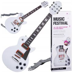 Gitara Elektryczna z paskiem Muzyczna Zabawka dla Dziecka IN0170