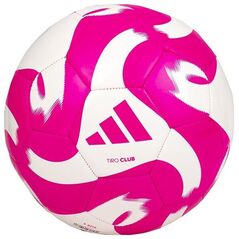 Adidas Piłka nożna adidas Tiro Club biało-różowa HZ6913 3