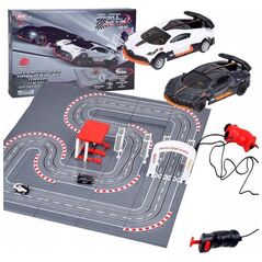 Bugatti Wyścigowy Tor z Klocków 2 Auta na Pilota! Super zabawa RC0664