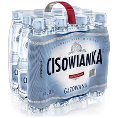 Woda Cisowianka CISOWIANKA WODA MINERALNA GAZ. 500ML 21862818