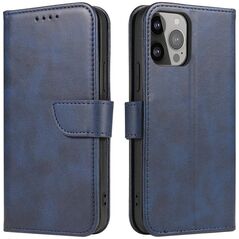 Hurtel Etui Magnet Case do Samsung A55 z klapką i portfelem - niebieskie