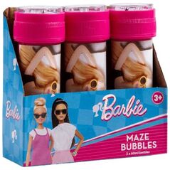 RMS ***** Barbie soap bubbles 3 pack 99-0078-A 23651 14009938 5015934823651