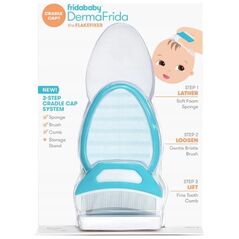 FRIDA_Frida Baby DermaFrida 3-funkcyjny zestaw do pielęgnacji skóry głowy z ciemieniuchą