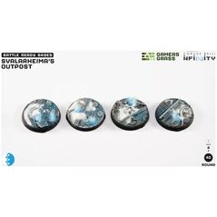 Gamers Grass Gamers Grass: Infinity - Svalarheimas Outpost - Round 40mm (x4) 13674205 738956791139