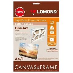 Lomond Lomond Frame + Fine Art Canvas Ultra Bright 340g/m2 A4, 1 φύλλο 13858557 4640030000000