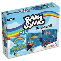Magni Ramasjang puslespil 3-i-1 Havbunden - (24,35,48 μπρίκερ) 13883140 5704907959939