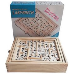 Tooky Toy Drewniana Gra Zręcznościowa Labirynt