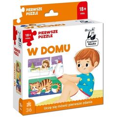 Kapitan Nauka. Pierwsze puzzle W domu