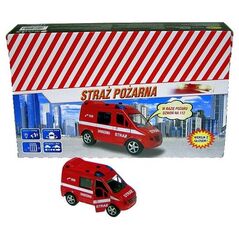 Hipo Auto Straż 11cm z głosem (HKG092)