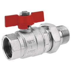 Ferro Zawór kulowy nakrętno-wkrętny 3/4" KS2