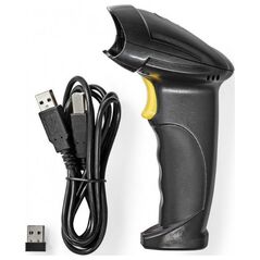Nedis Barcode Reader Nedis BSCNW1D100BK Αναγνώστης Barcode Module Barcode Reader Barcode 1D Laser Black 13840438 5412810000000