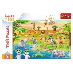 PUZZLE MAXI 24 Safari Bobaski /KAZSTUDIO 14373