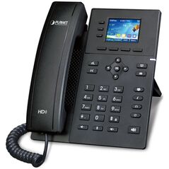 PLANET VIP-1140PT telefon VoIP Czarny LCD