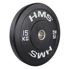 HMS Talerz Olimpijski BBR15 Bumper 15 kg czarny (17-61-017)