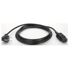 Kabel zasilający Bachmann Bachmann Kaltgerätezuleitung 3m black 1 Steck. - H05VV-F 3G 1.50mm˛ - 352.175