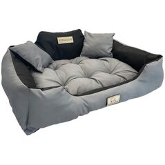 AIO Europe Legowisko dla psa 145 x 115 Ciemnoszare KingDog
