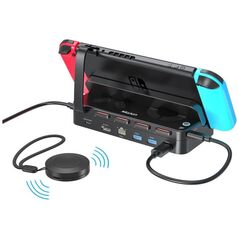 Unitek Unitek Stacja dokująca do Nintendo Switch, PD 100W, HDMI 4K, RJ-45, czytnik kart