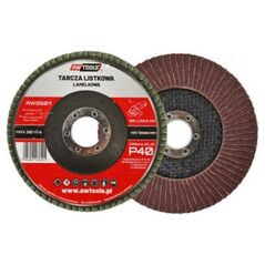 AWTools ściernica Listkowa 125mm P80 (AW56013)