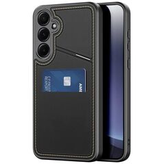 Etui Dux Ducis Rafi II na Samsung Galaxy S25+ z podstawką i portfelem - czarne