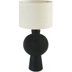 Lampa stołowa z ceramiczną podstawą YULIA, wys. 59 cm