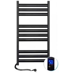 Navin Electric στεγνωτήριο πετσετών Ellipse 500*1000 καλοριφέρ μπάνιου Αισθητήρας αριστερά μαύρο 12-245153-5010 13214338 1224515350101